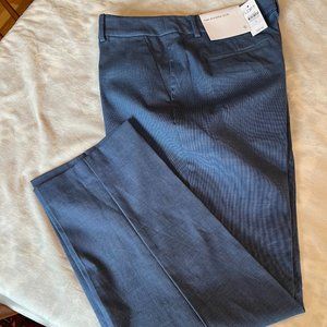 NWT:  Loft Riviera Slim Sz 8 women's pants - light blue